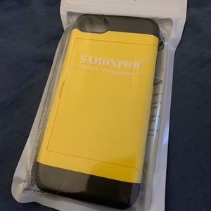 NWT - iPhone 7/8 Wallet cover in Yellow.